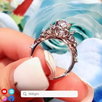 定制 美少女戰士prime 同款18K 金閃鑽戒指