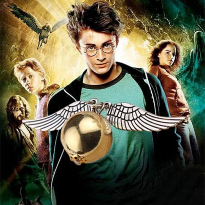 哈利波特 金飛賊金探子項鏈 Golden Snitch Necklace