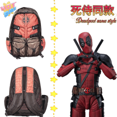 超級英雄死侍 同款背包雙肩包手提電腦DeadPool backpack laptop Bag