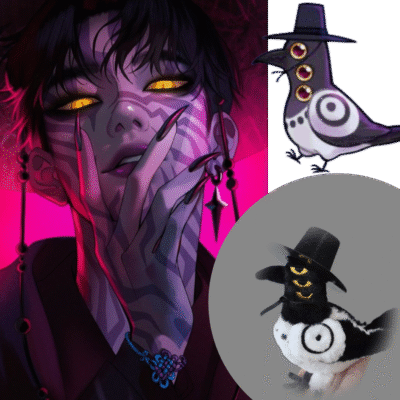 Kpop Demon Hunters Suessie Crow 獵魔女團烏鴉公仔