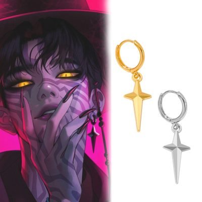 Kpop Demon Hunters Jinu 同款耳环