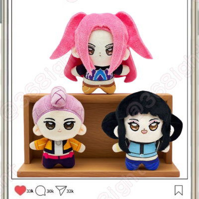 kpop獵魔女團Demon Hunters Hurtrix 定制女團公仔