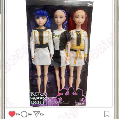 kpop demon hunters Huntrix 娃娃